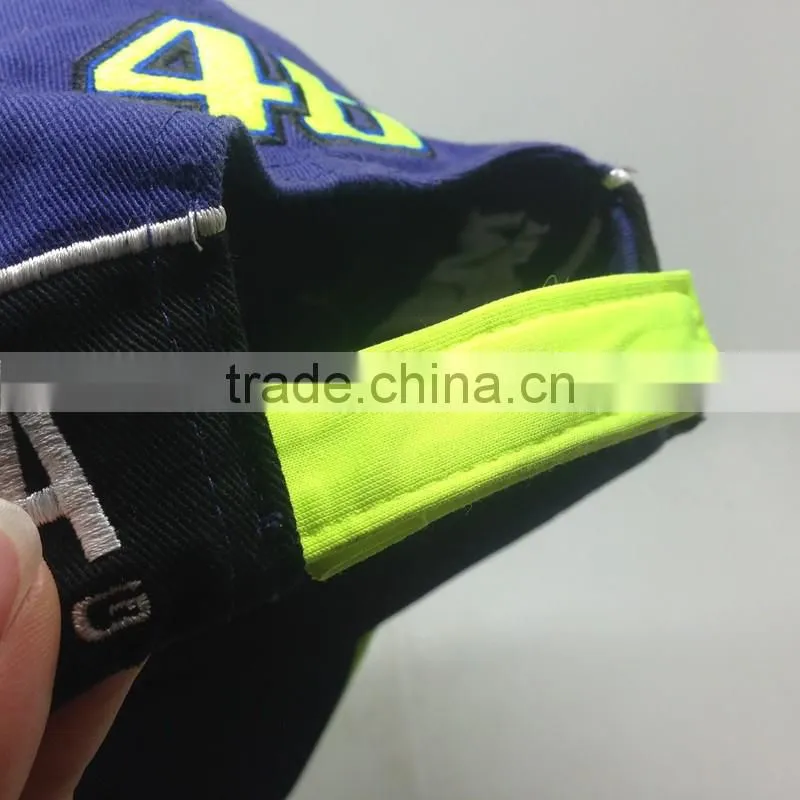 High Quality Racing Cap With 3D Embroidery And Baseball Cap