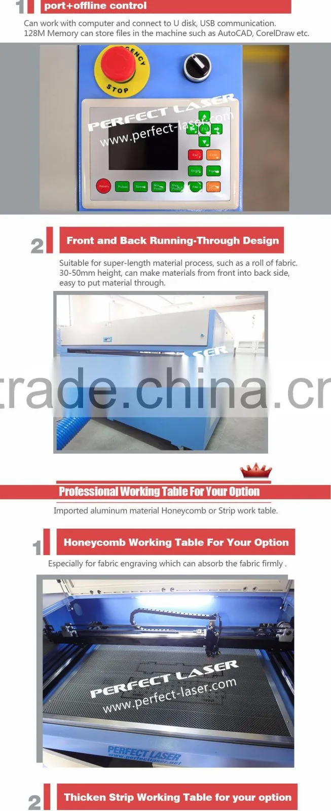 Professional Mini Co2 Laser Engraving Cutting Machine 150W 100W On Wood