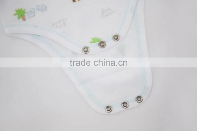 OEM Sevice Baby Clothes Short Sleeve Cotton Baby Romper For Summer Jumpsuit