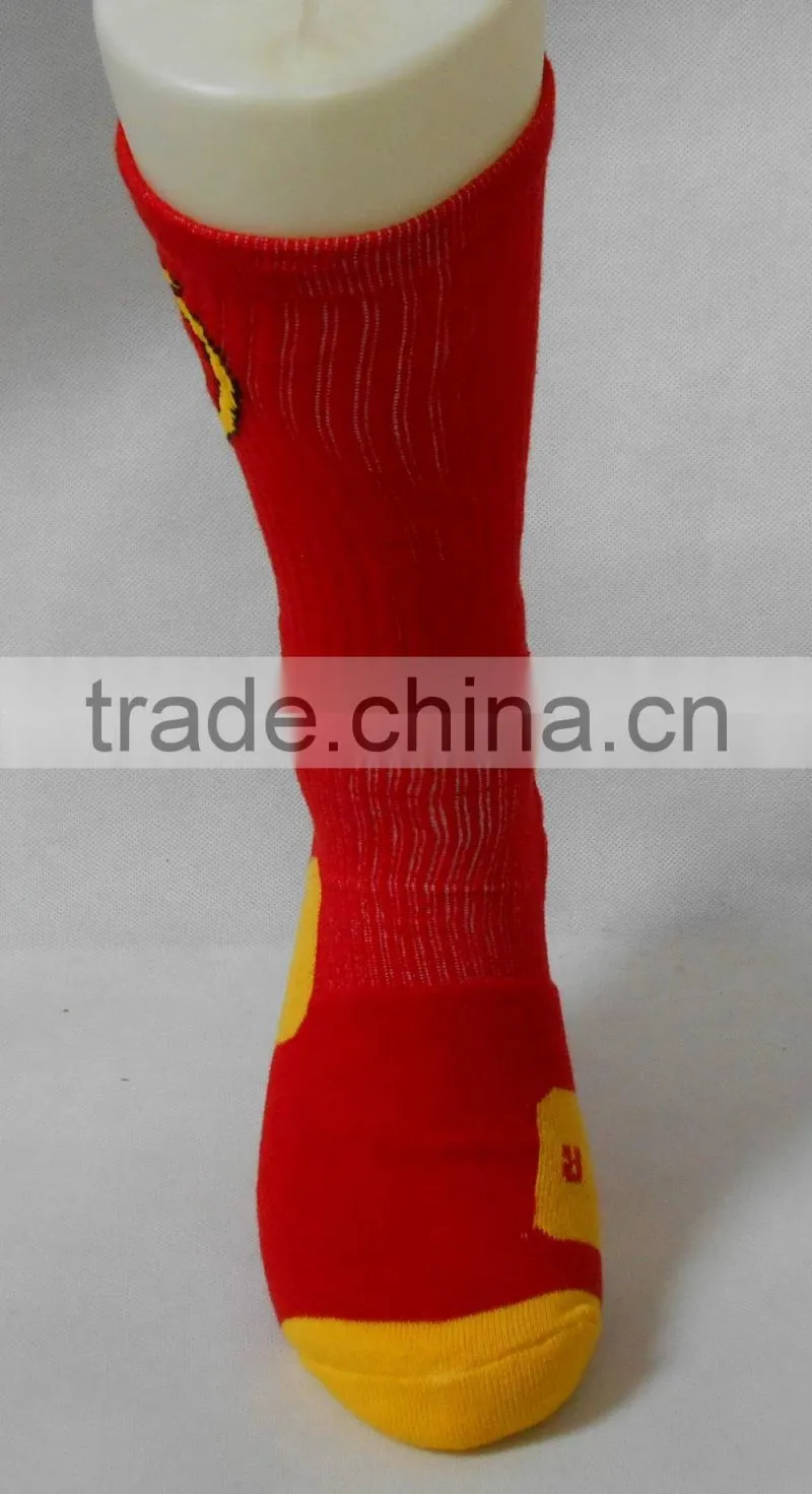 knee high quality wholesale custom basketball sport socks