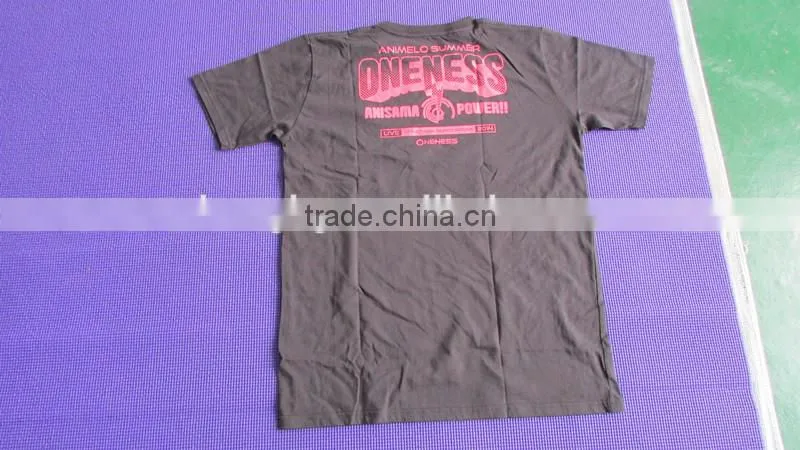 Black cotton t shirt with your brand in good quality ,o-neck black tshirts