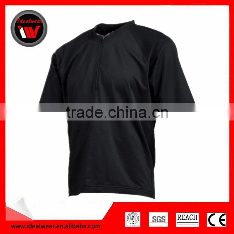 Racing Mens Baseline Bike Cycling Jersey Top Shirt Black Small