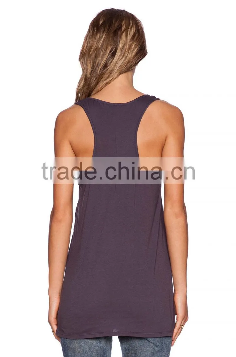 chest pocket tank tops light weight