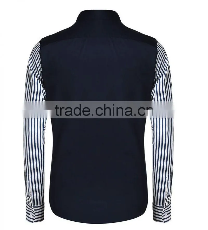 Men's Casual T-shirts Slim Fit camisa Dress Shirts