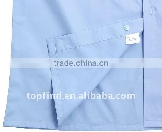 latest design men's long sleeve dress shirt