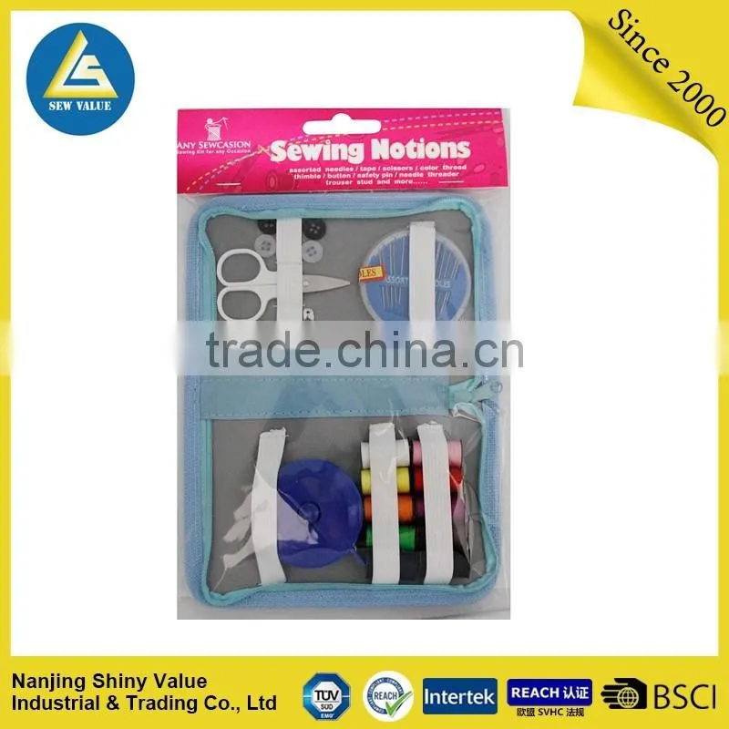 Travel type custom logo printing individual package adult sewing kits