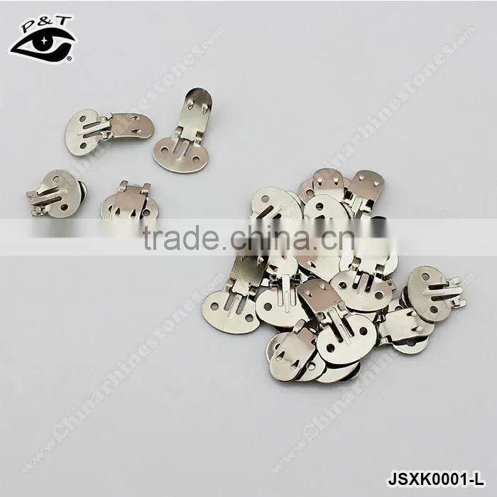 30x20MM removable shoe clips metal clip on shoe accessories for Shoe DIY Decorations