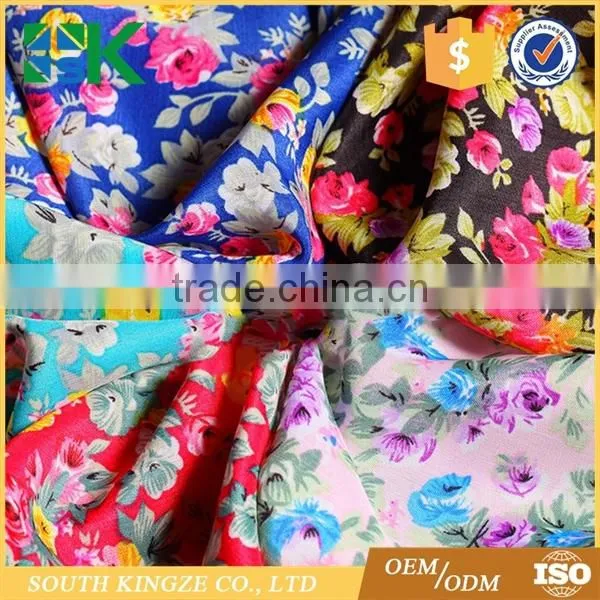 Fashion Dress Top Skirt DIY Cotton Print Flowers Floral Fabric