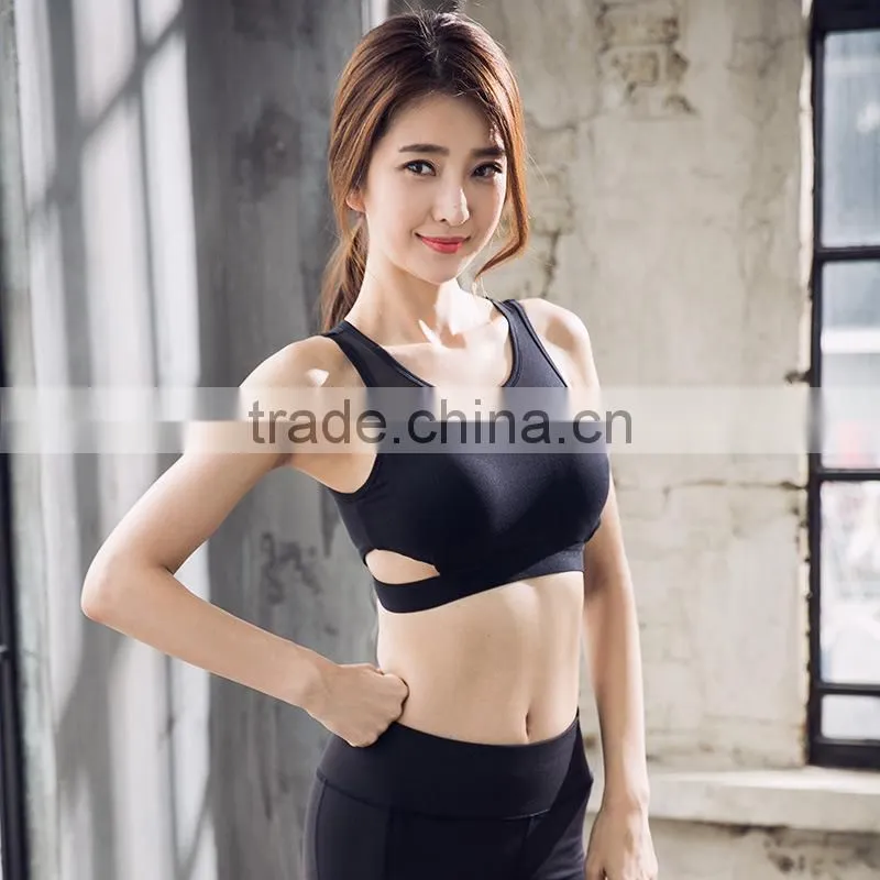 Elastic Women Gym Plus Size Sexy Sports Bra