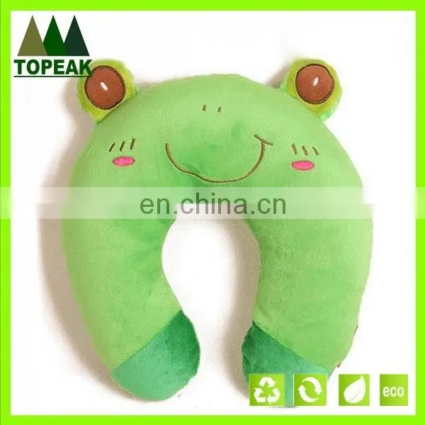 Cheap animal plush toy baby U shape animal plush pillow Travel neck pillow