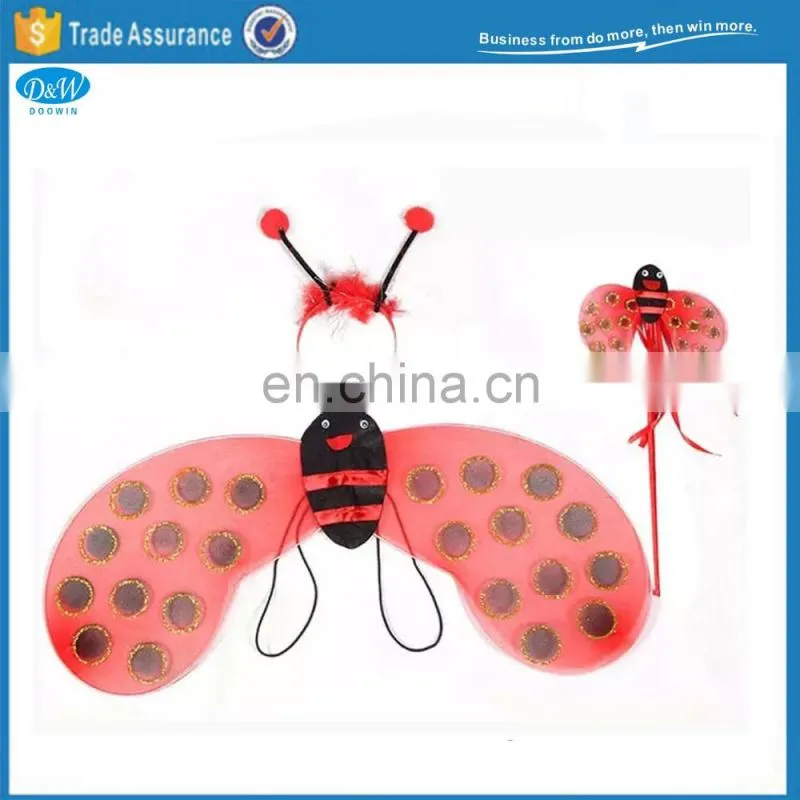 Kids Party Bee Costume Accessory Wings