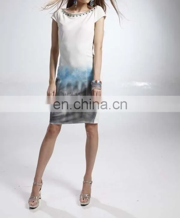 2016 New fashion design lady dress