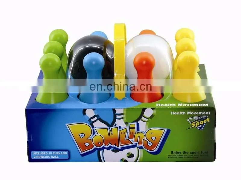 Plastic children indoor excellent gifts sports toys mini bowling balls