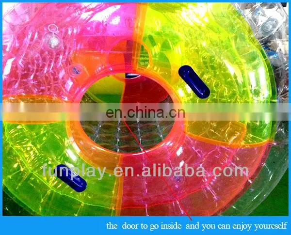 HI CE adults funny inflatable water roller/pool floating roller