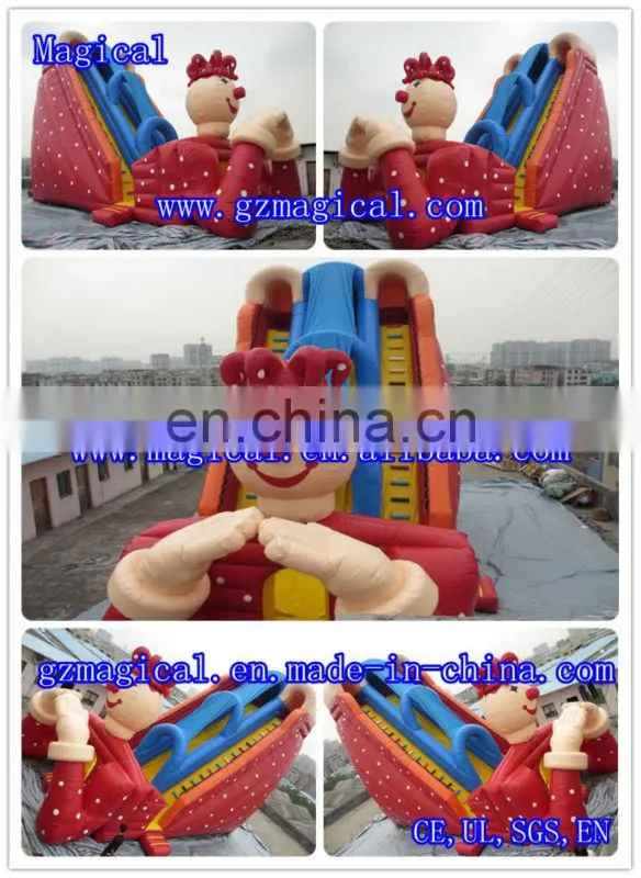 adult inflatable dry slide inflatable slide bouncer inflatable slide