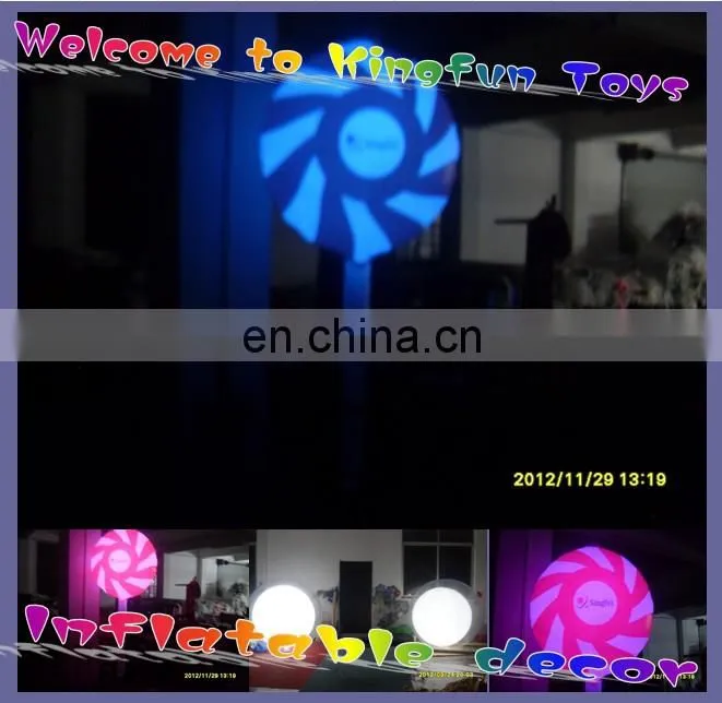 Waterproof Valentine's Day inflatable LED heart