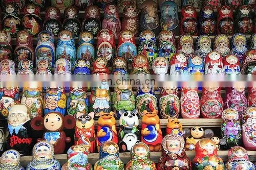 Wood High quality Handmade Matryoshka stacking Nesting doll