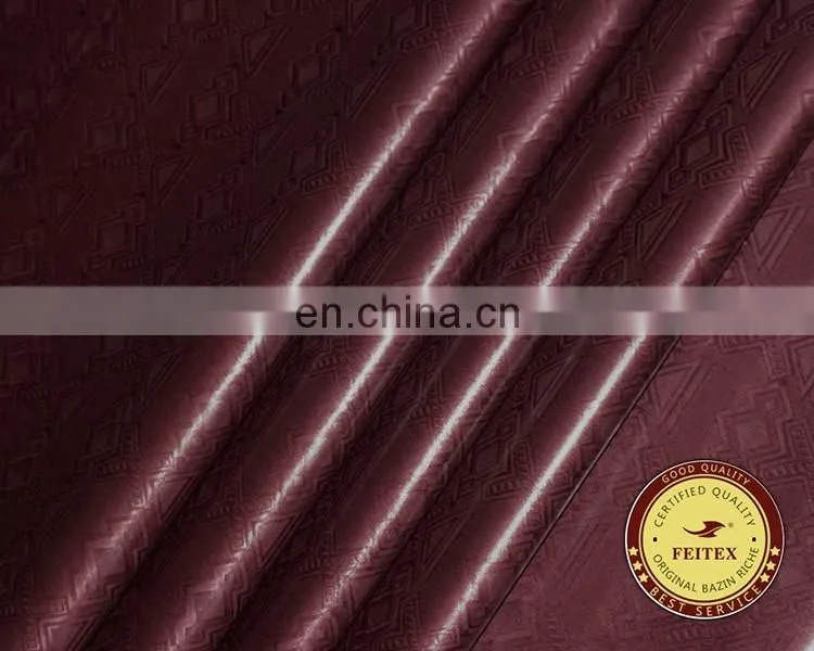 2017 Latest Design Bazin Brocade Sewing Material For African Women Clothing Bazin Shadda Brocade Nigeria Style