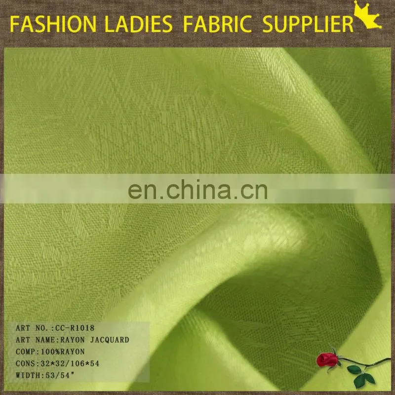 2014 cheap rayon jacquard lining fabric high quality rayon challis fabric beauty and soft cheap rayon jacquard lining fabric