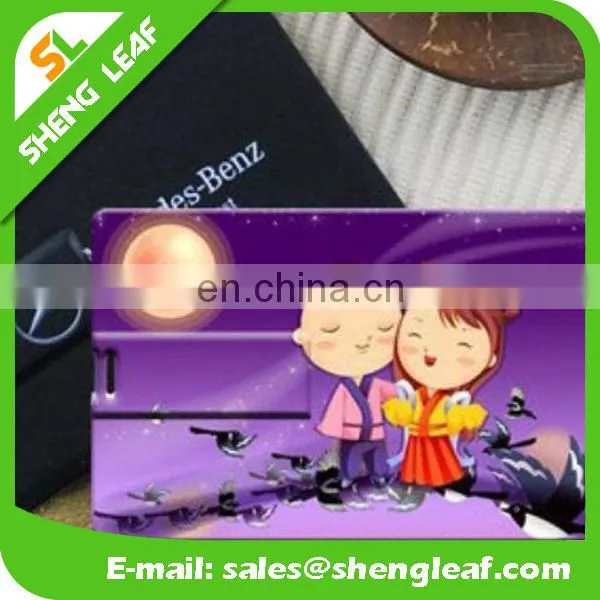 Factory promotion price usb flash drive credit card