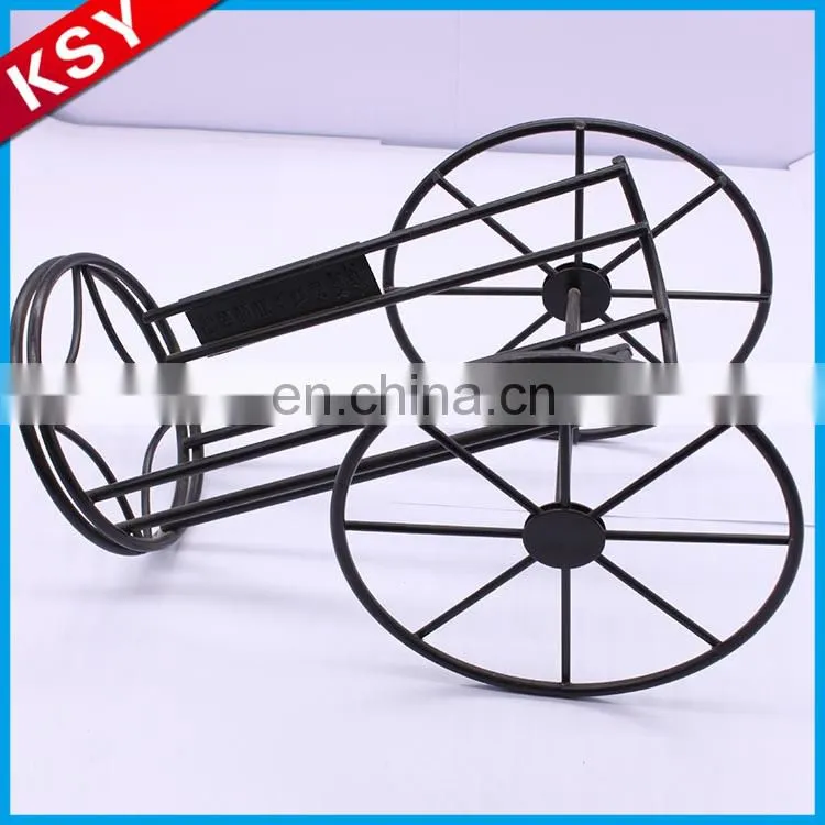 2017 New Customized Home Use Wall Mount Portable Metal Wire Wine Rack