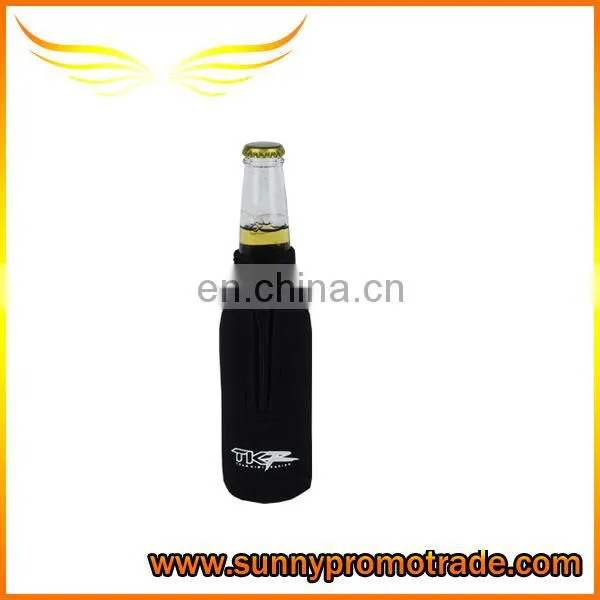 Customized neoprene single beer coolers with your logo