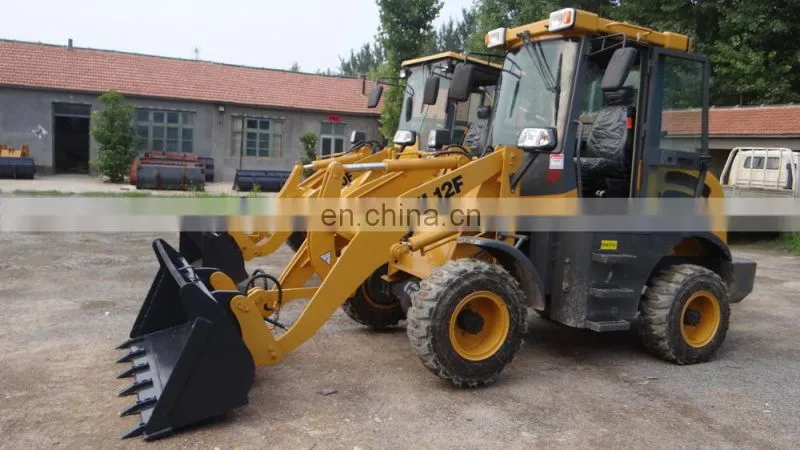 China 1.2T mini compact wheel loader ZL12F