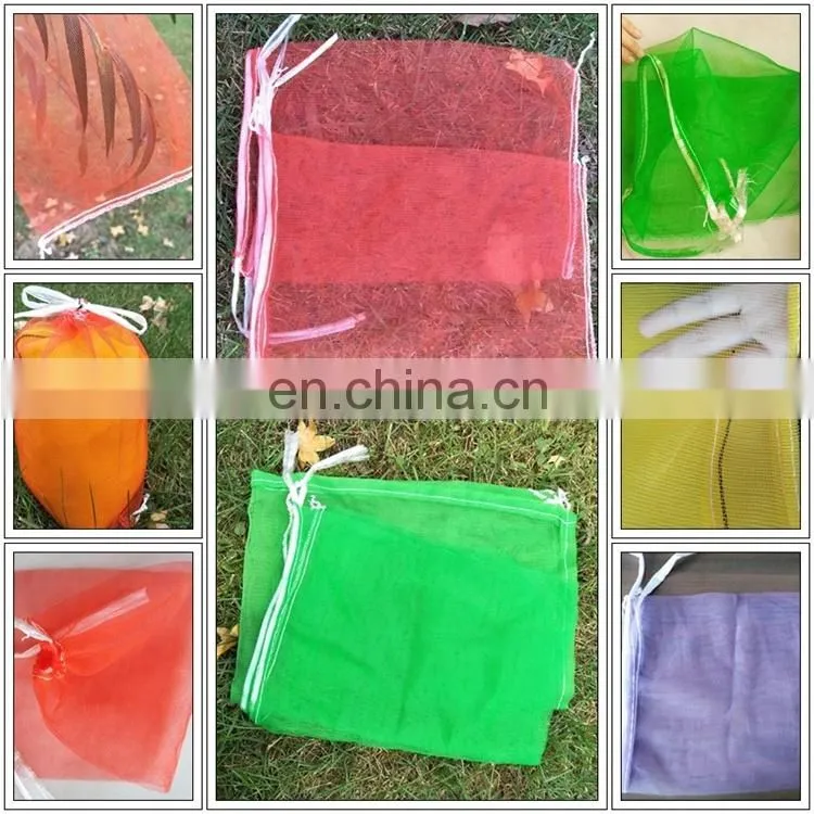 PE round silk mesh bag made in china