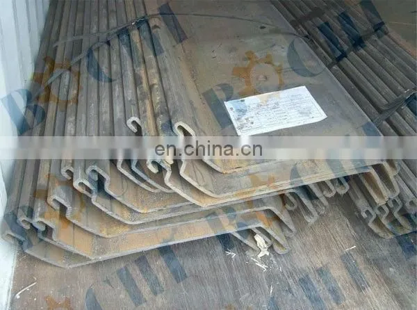 Z Type Cold Rolled Steel Sheet Pile