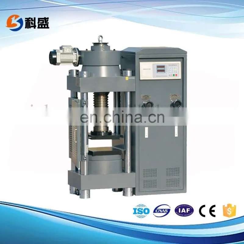 YES-2000D 200ton Digital Display Hydraulic Testing Machine/Hydraulic Cylinder Pressure Test/Plastic Concrete Cube Mould