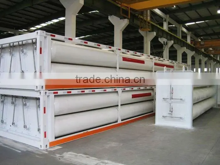 2014 products 8 tubes 25Mpa tube trailer