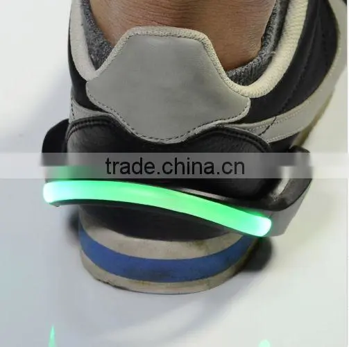Outdoor Portable Bike Cycling Sports Safety Signal Shoes Wrist LED Light Clip