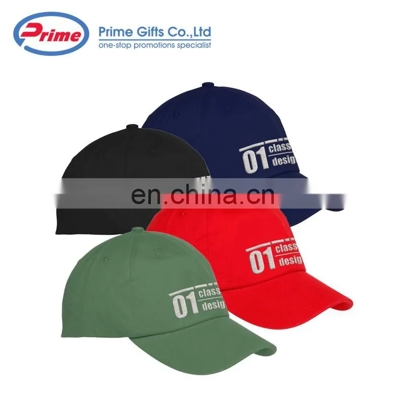Custom Design Cotton Men Baseball Cap and Hat With Embroidery Logo