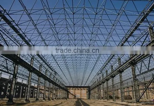 Hot dipped galvanized steel structure low cost prefab warehouse