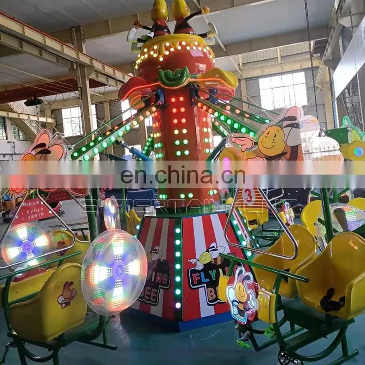 12 seats Self control bee bike rides Amusement park swing ride for sale