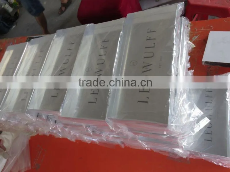 acrylic nameplate acrylic block logo table display TL101