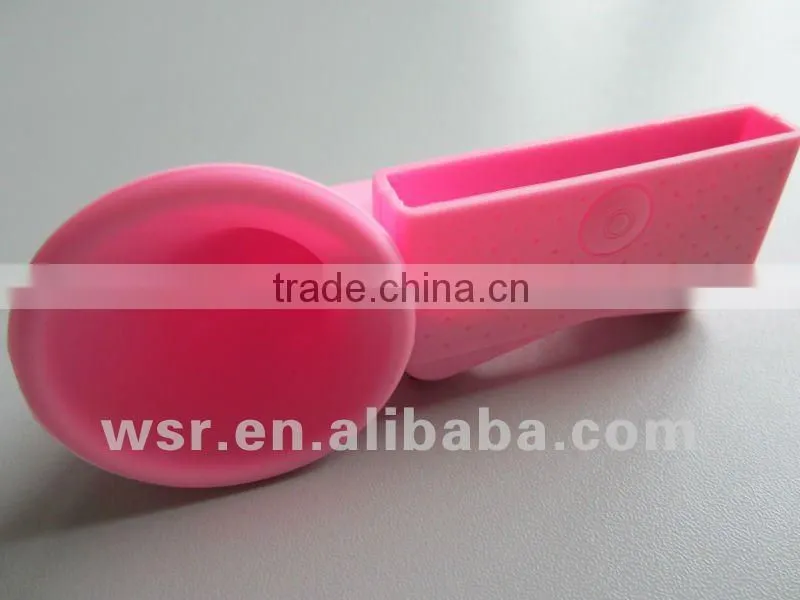 White silicone speaker for phone