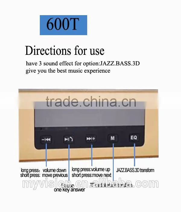 2*5W power output Professional portable powered speaker for mobile phone and mp3 player