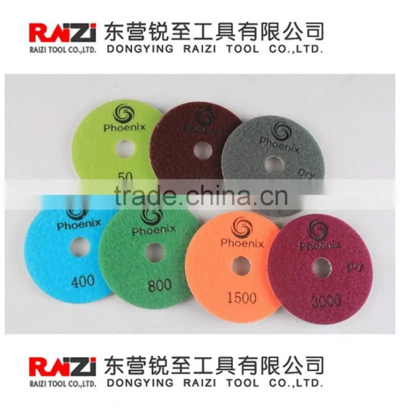 Premium Wet and Dry Polishing Pad White Resin