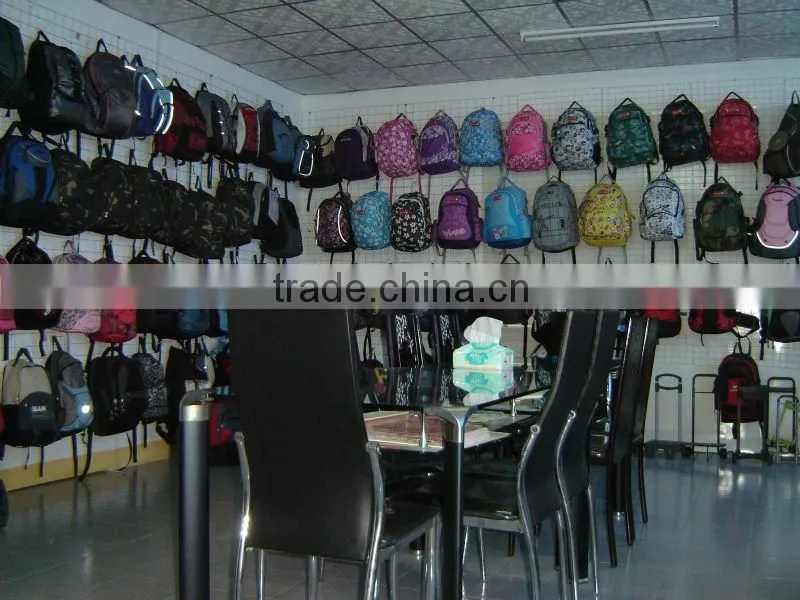 Light green with black color travel bag small size duffel bag