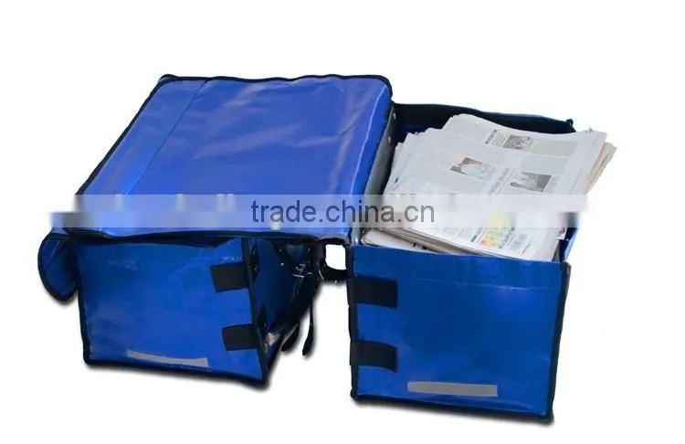 Large capatity waterproof tarpaulin newspaper bag big storage bag tarpaulin tool box
