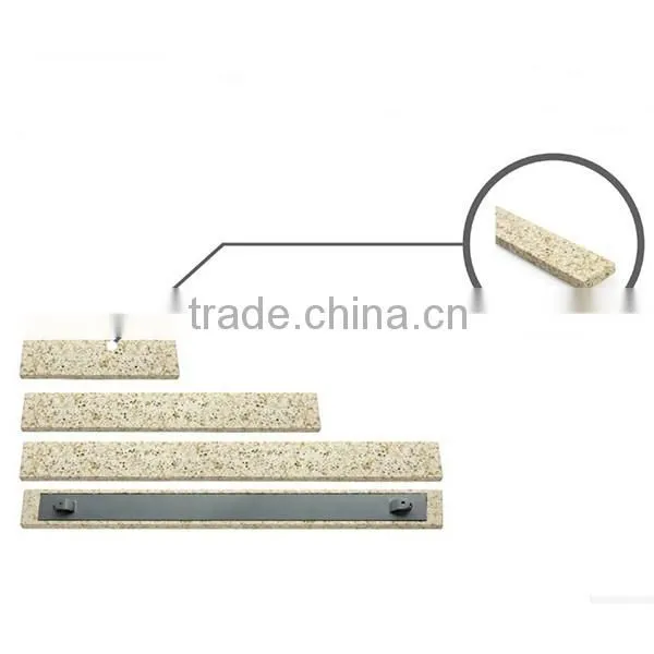 2016 New Customized high grade Marble magnetic knife holder kitchen magnetic utensil holder4 colors available