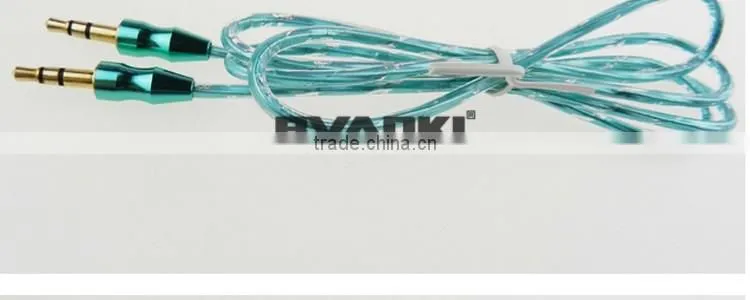 new products 2016 3.5mm audio cable for car audio aux 3.5mm usb cable, 3.5mm stereo male to male audio aux cable free samples