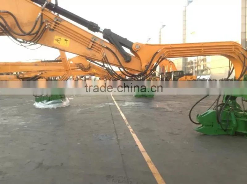 excavators used cheap hydraulic piling hammer
