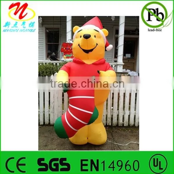 Inflatable Christmas house for holiday decorations