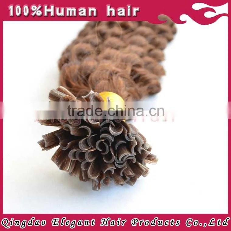 2014 wholesale best selling Qingdao supplier U hair extension
