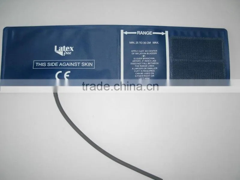 Reusable blood pressure cuff, Bladderless, (Latex-free)