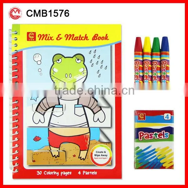Cute animal funny children coloring book games