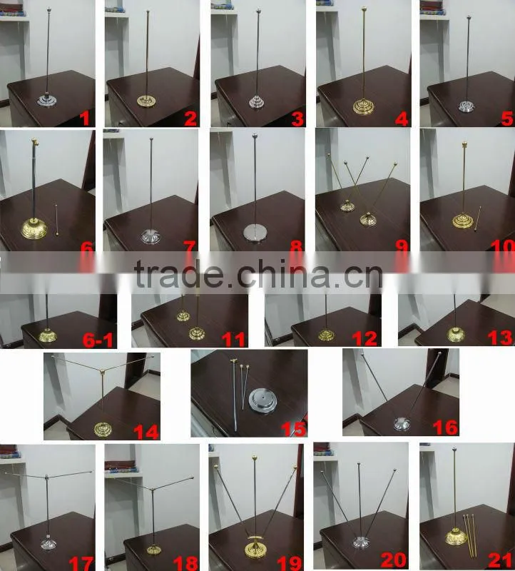 Outdoor and indoor decoration table flag stand