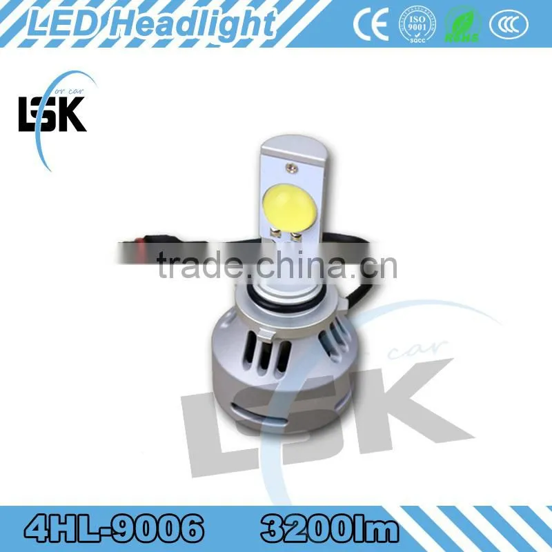 single beam H7, H8, H10, H11, H16, 9005,9 006, D1, D3, D2, D4, P13, PSX26W, PSX24W, 5202W 3200lm 12v led headlamp conversion kit